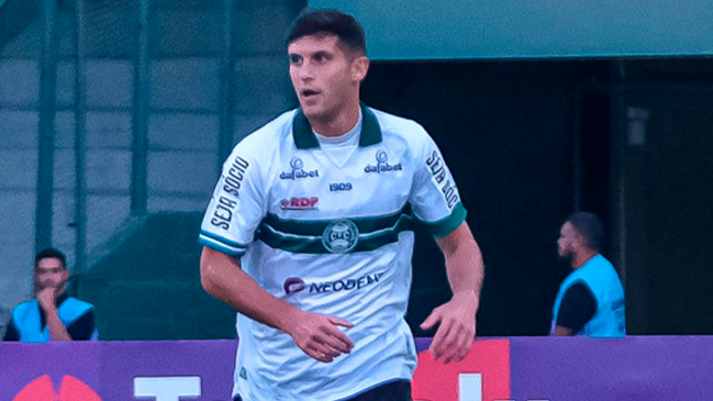 Benjamín Kuscevic tuvo un destacado estreno en Coritiba