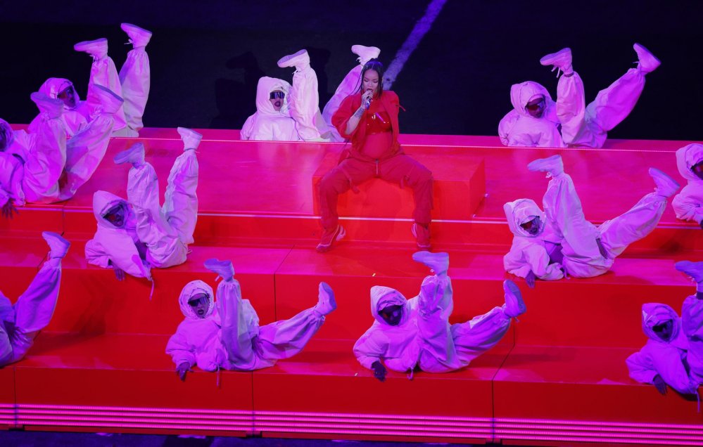 La comentada presentación de Rihanna en el Super Bowl LVII