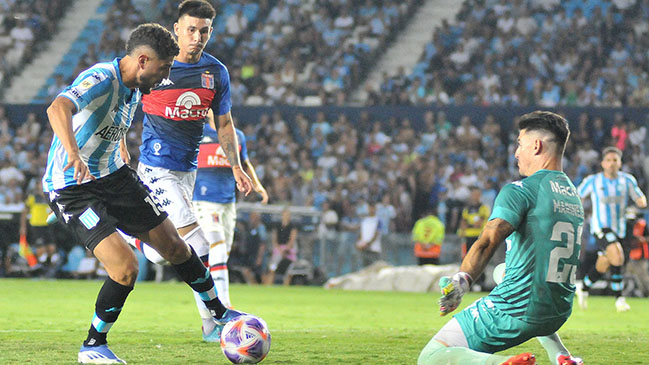 Racing de Gabriel Arias y Oscar Opazo empató ante Tigre por la liga argentina