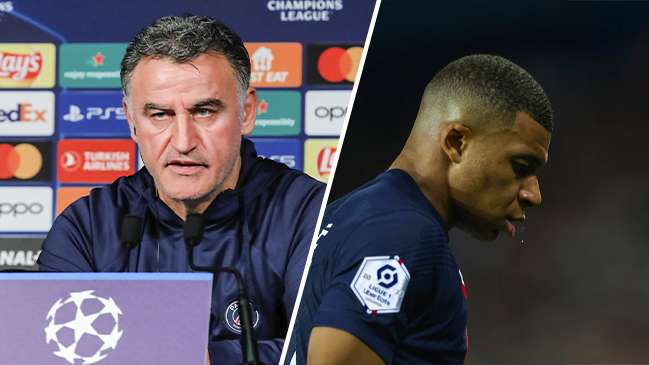 Cristophe Galtier: No es seguro que Mbappé pueda estar ante Bayern Munich