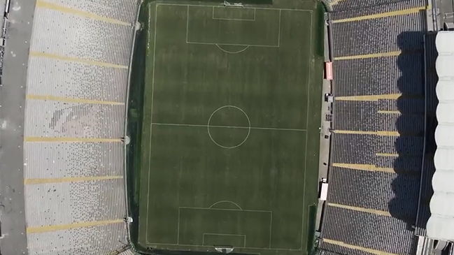 Así luce la cancha del Monumental para su reestreno con el duelo entre Colo Colo y Ñublense