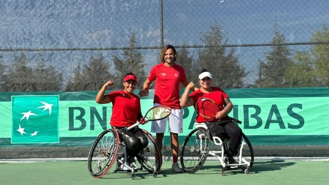 Chile venció a México y jugará por la clasificación al Mundial de Tenis en Silla de Ruedas