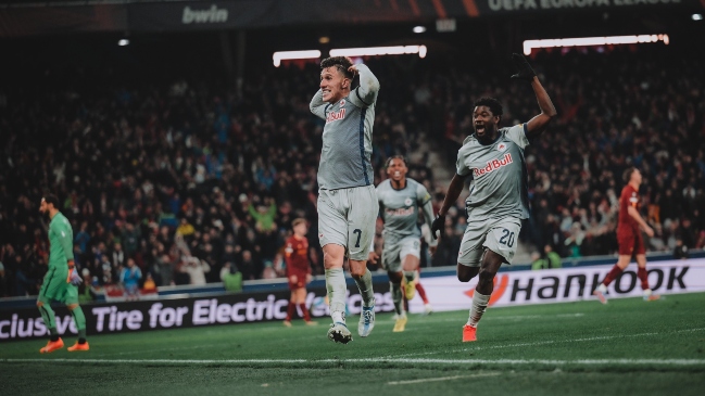 El argentino Nicolás Capaldo le dio un importante triunfo a Salzburgo ante Roma