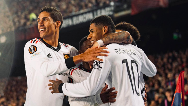 Un inspirado Marcus Rashford complicó a FC Barcelona en la Europa Legue