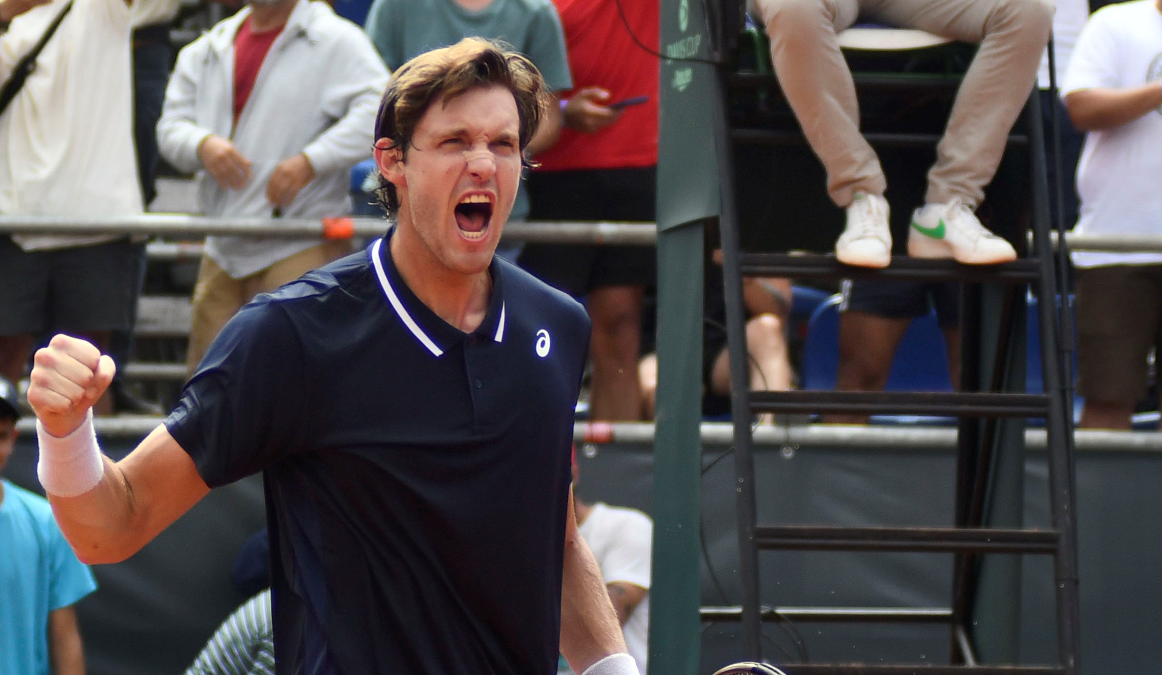 Nicolás Jarry avanzó sin contratiempos en la qualy del ATP 500 de Río de Janeiro