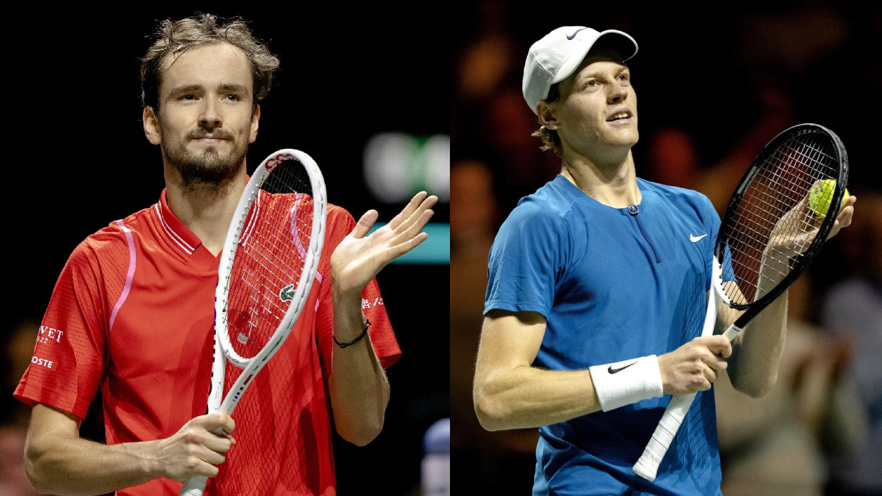Daniil Medvedev y Jannik Sinner jugarán la final del ATP 500 de Rotterdam