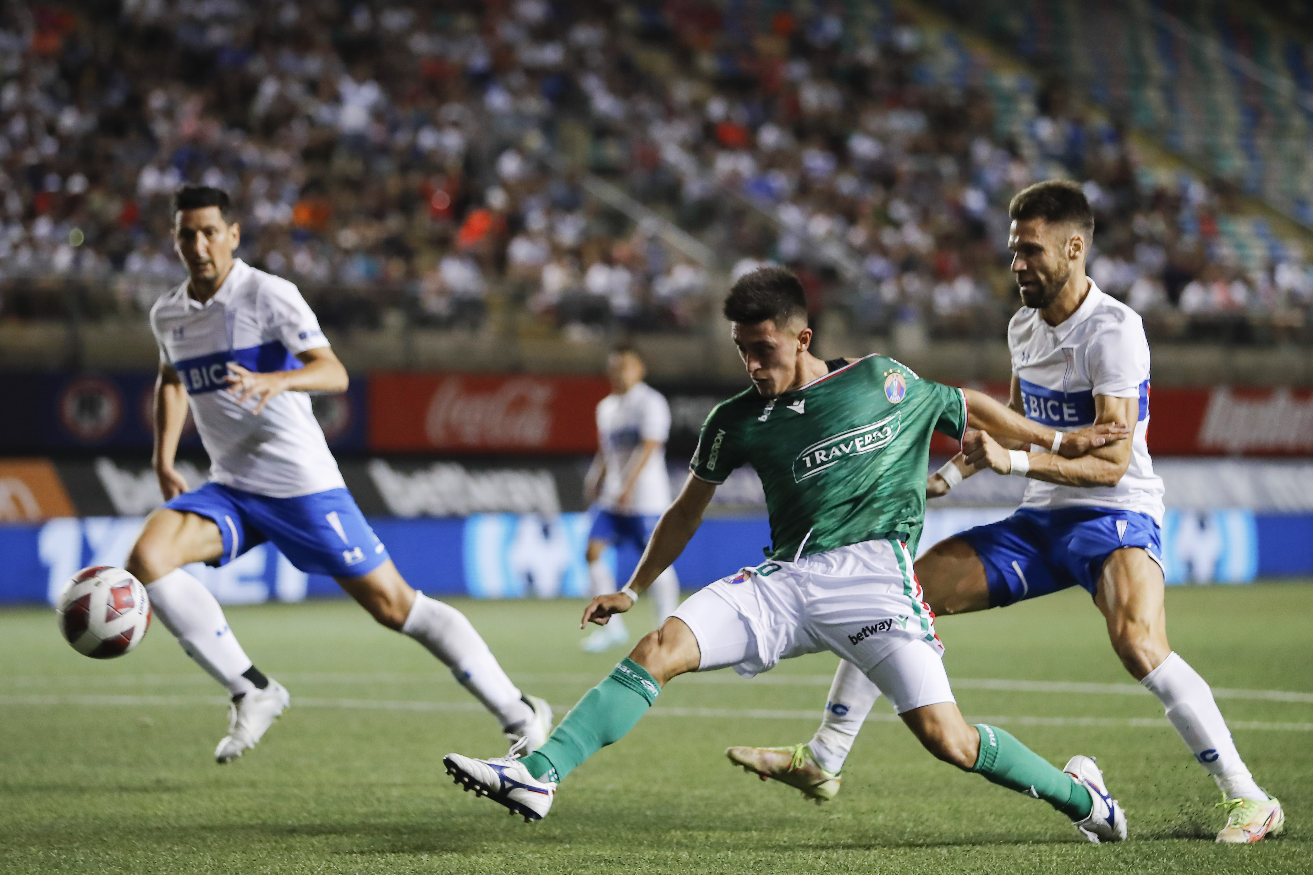 Marcelo Díaz asistió y Gonzalo Ríos anotó para Audax Italiano ante la UC