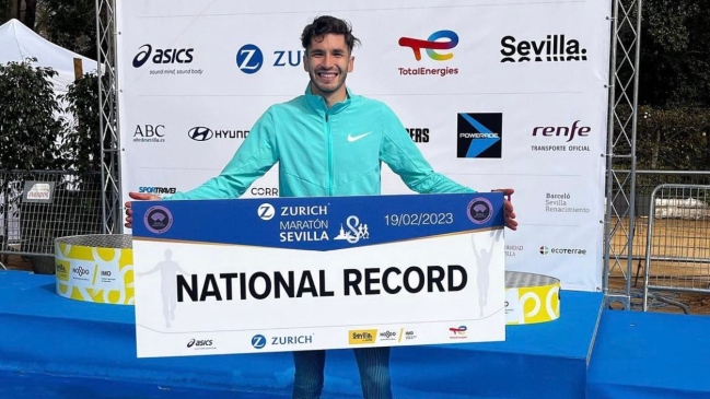 Histórico: Carlos Díaz rompió el récord nacional de maratón en Sevilla