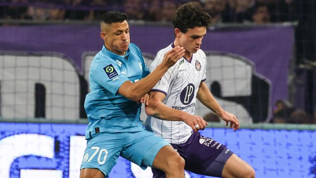 Marsella de Alexis Sánchez batalló para batir en partidazo a Toulouse de Gabriel Suazo