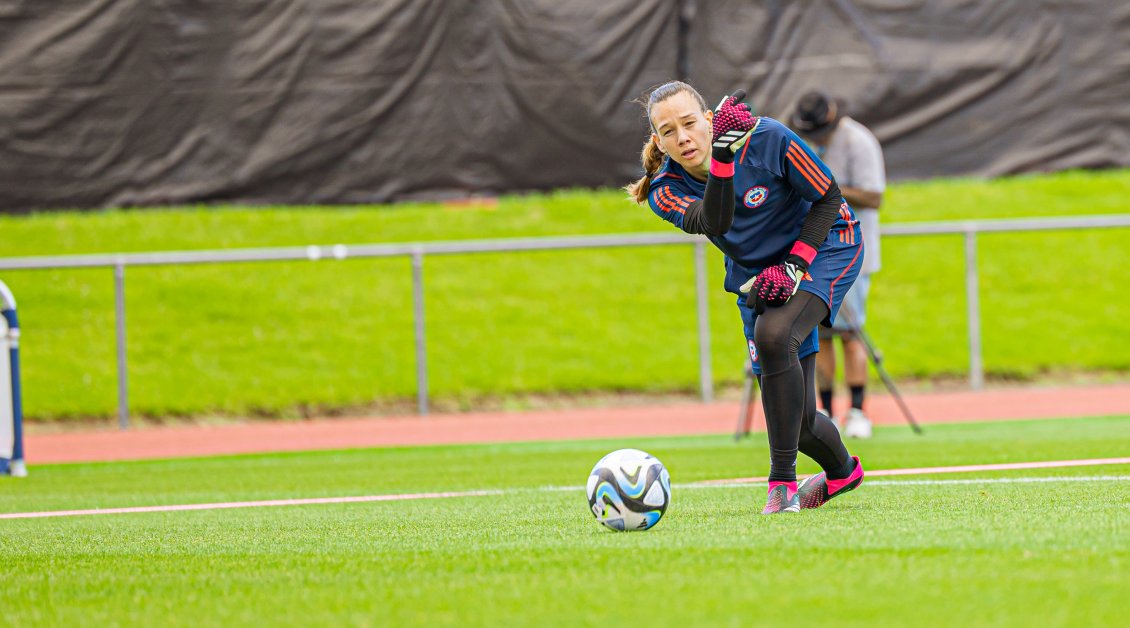 La Roja Femenina vivió su segunda práctica de cara al repechaje contra Haití