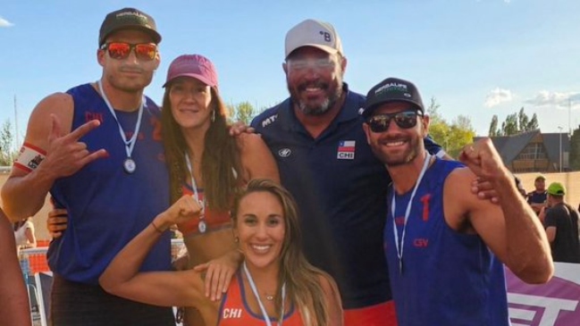 Los Grimalt y Rivas y Vorpahl lograron sendos bronces en el Circuito Sudamericano