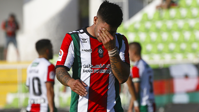 Palestino y Unión La Calera igualaron en un áspero duelo que cerró la quinta fecha
