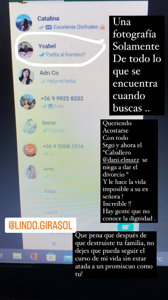 Esposa de Piero Maza lanzó seria acusación: Sufrí violencia física y sicológica