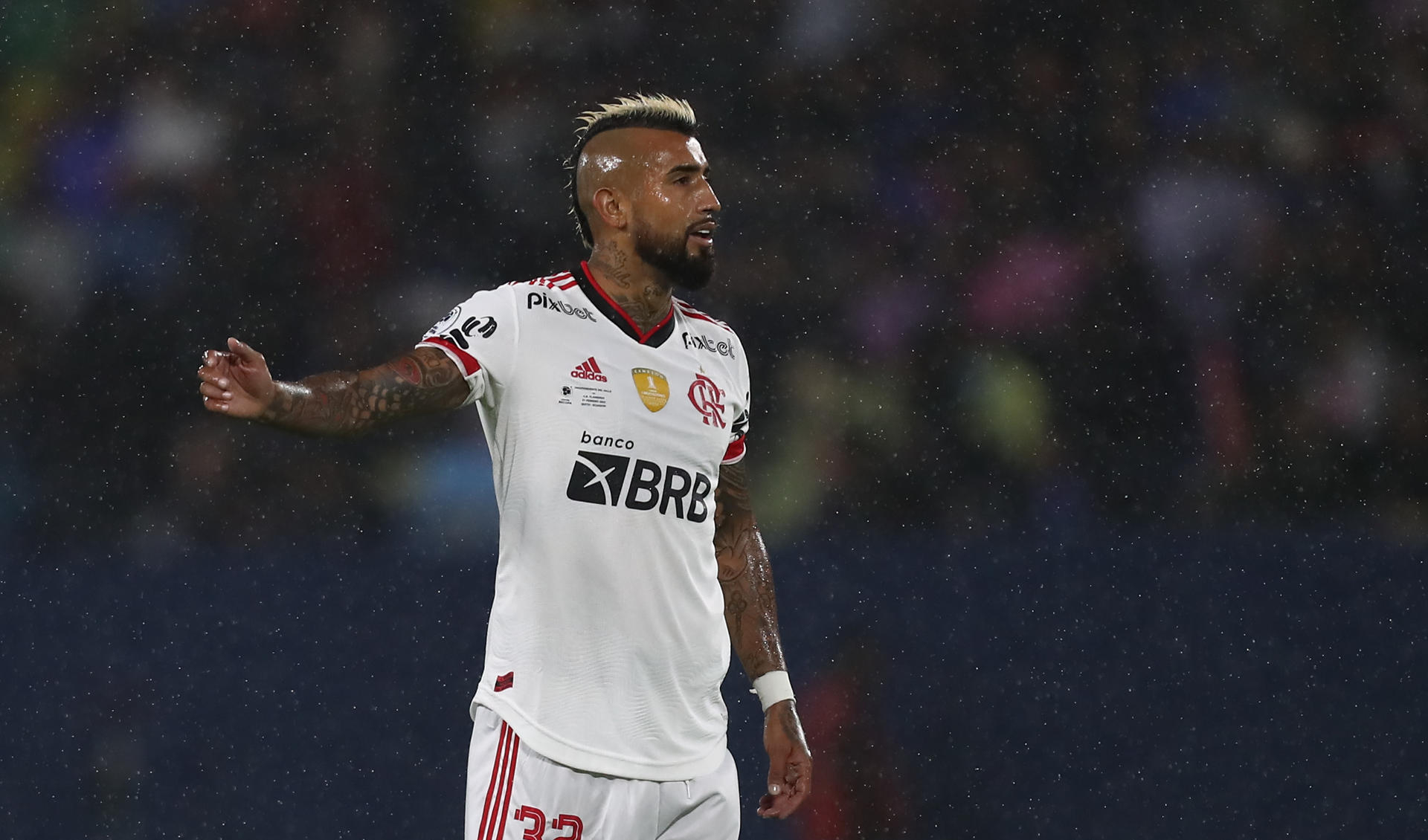 Vidal y caída de Flamengo en la Recopa: Nos quedan 90 minutos en casa y trataremos de ganar