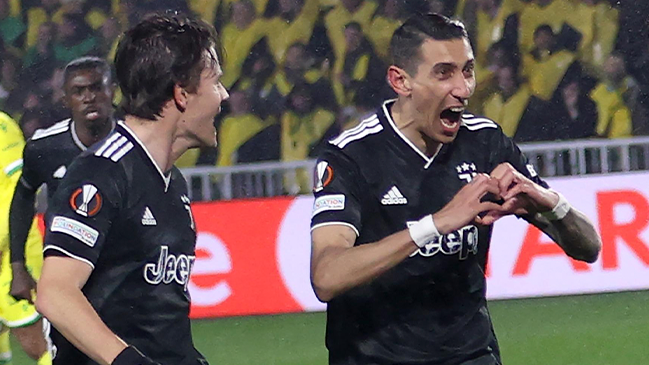 [VIDEO] El soberbio golazo de Angel Di María para Juventus sobre Nantes