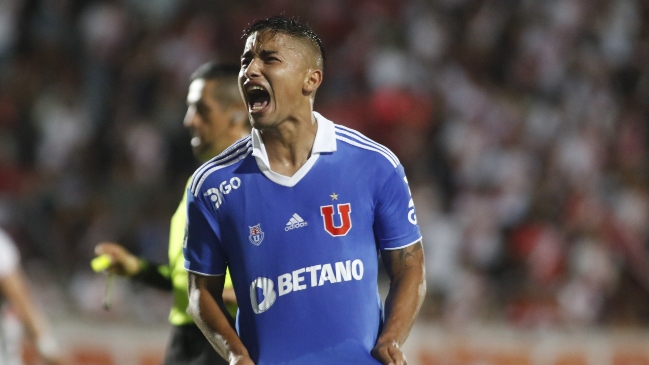 Guerra anotó después de tres años en la U: Estoy muy emocionado, desde que volví quería hacerlo