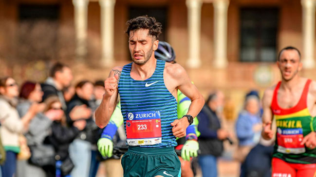 Atleta Carlos Díaz resaltó su récord en Sevilla y apuntó a París 2024