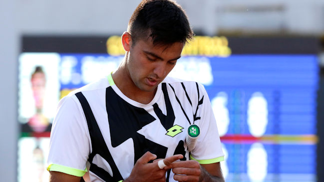 Tomás Barrios tropezó en la primera ronda de la qualy del ATP de Santiago