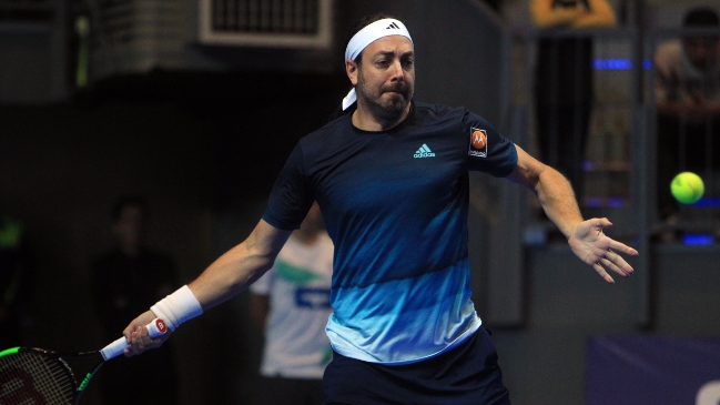 Nicolás Massú volvió a jugar en exhibición con Garin y Tabilo en la previa del Chile Open