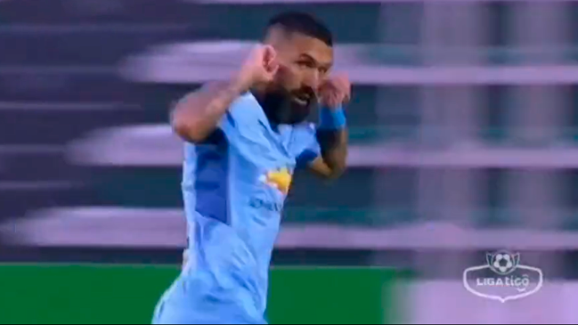 Ronnie Fernández marcó ante Oriente Petrolero su segundo gol en Bolívar