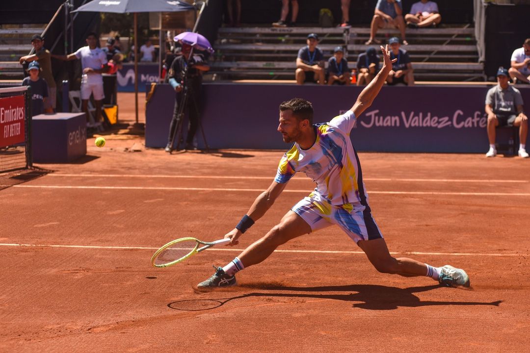 Riccardo Bonadio despachó a Daniel Galán en la primera ronda del Chile Open