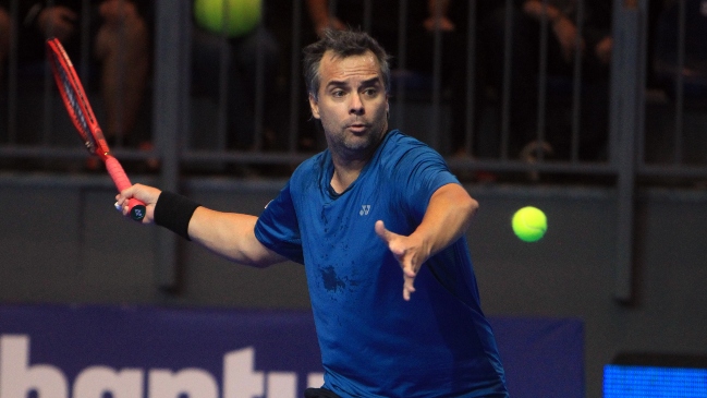 El chistoso saludo que le envió Fernando González a Sebastián Rozental en el Chile Open