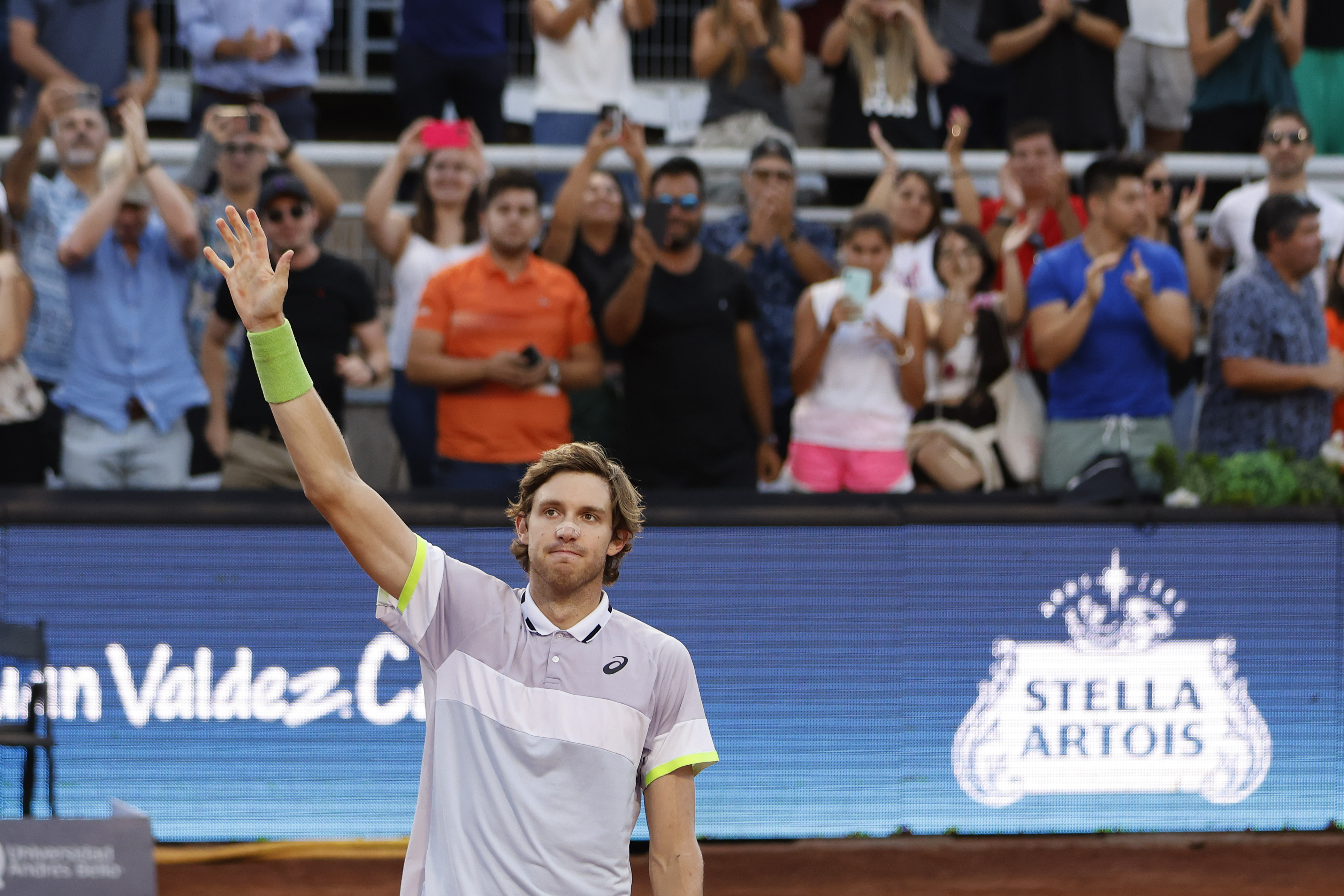 Nicolás Jarry tiene programación para el duelo ante Diego Schwartzman en el ATP de Santiago