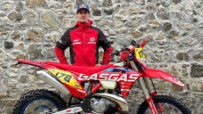 Benjamín Herrera representará a Chile en el Campeonato del Mundo FIM de EnduroGP 2023