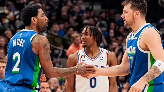 Doncic e Irving se reivindicaron al sumar 82 puntos entre ambos en victoria de Mavericks