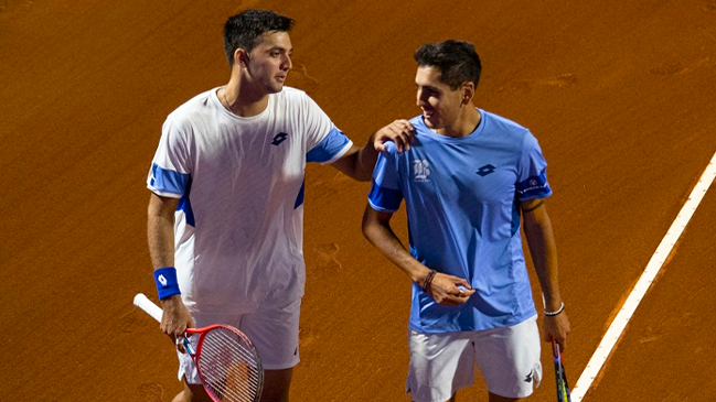 Barrios y Tabilo batieron a los primeros sembrados en dobles y avanzaron a semis en Santiago