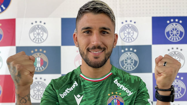 Audax Italiano hizo oficial la incorporación del argentino Gabriel Hachen