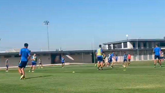 U. de Chile inició la semana con la mente en el Superclásico