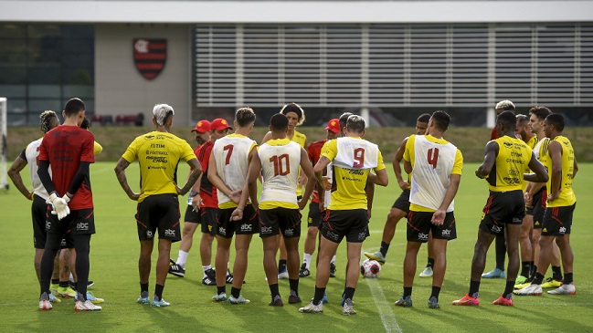 Tensión en Flamengo: El entrenamiento de este martes fue con seguridad reforzada