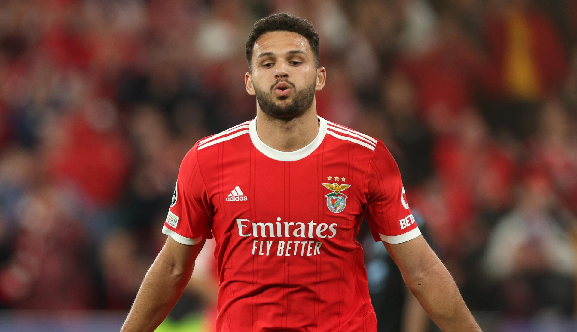 Gonçalo Ramos lideró con doblete la goleada de Benfica a Club Brujas en la Champions