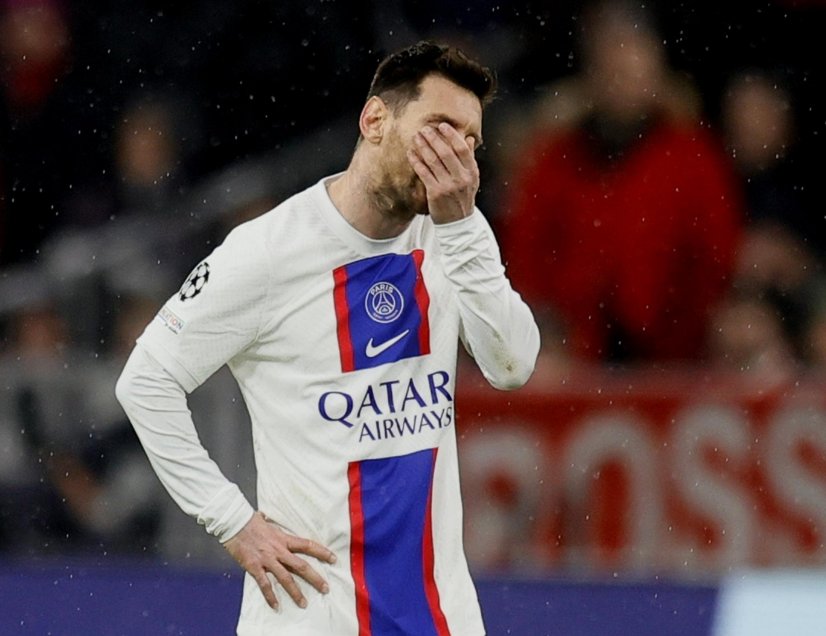 La desazón de Lionel Messi tras sufrir con PSG una nueva decepción en la Champions