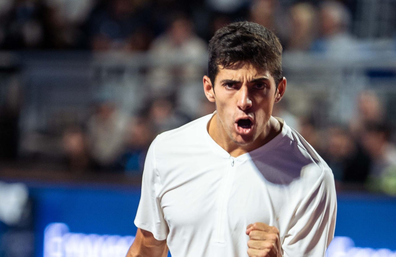 Cristian Garin doblegó a Daniel Galán en triunfal estreno en el Masters de Indian Wells