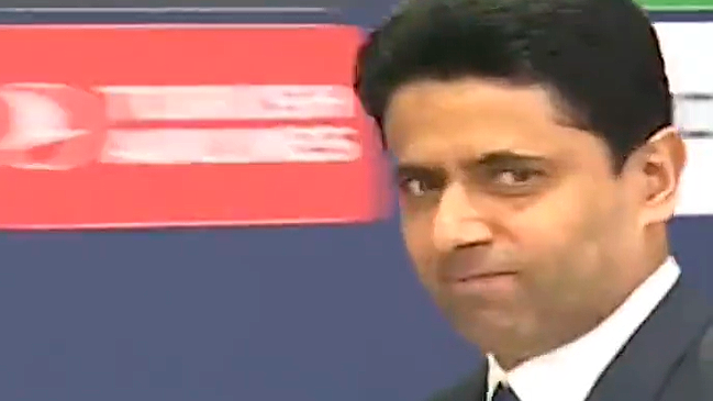 “Da miedo”: Prensa española comentó el molesto gesto de Al Khelaifi tras caída de PSG