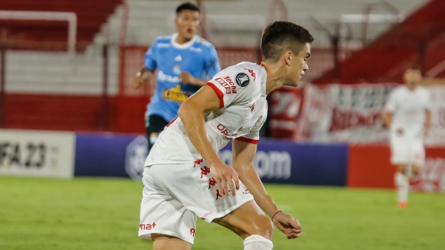 Guillermo Soto fue titular en empate de Huracán ante Sorting Cristal por la Copa Libertadores