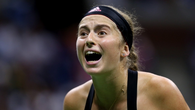 Letonia retiró ayuda a la tenista Jelena Ostapenko por competir en torneos contra rusas