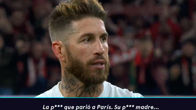 Sergio Ramos se deshizo en explicaciones por insulto a París: “Hago un sonido de decepción”