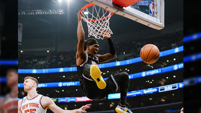 Los Angeles Clippers tumbó a los Knicks y festejó por tercer partido consecutivo