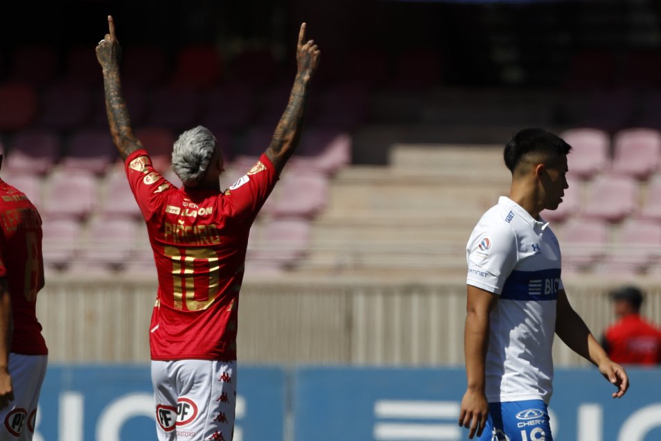 La UC volvió a contar con la inspiración de Zampedri para salvar un empate ante Unión Española