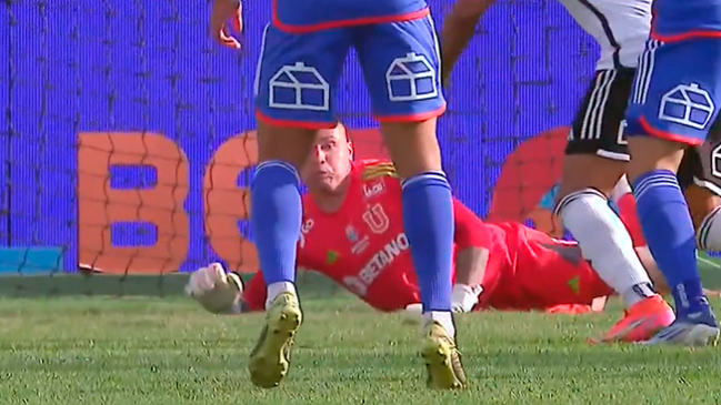 El travesaño salvó a U. de Chile en la primera aproximación de Colo Colo