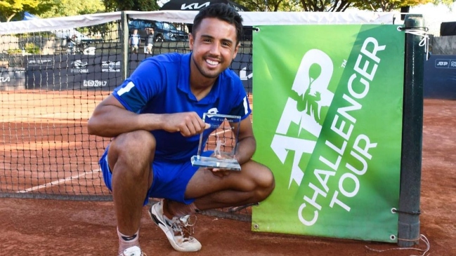 El boliviano Hugo Dellien revalidó el título del Challenger de Santiago tras batir a Seyboth Wild