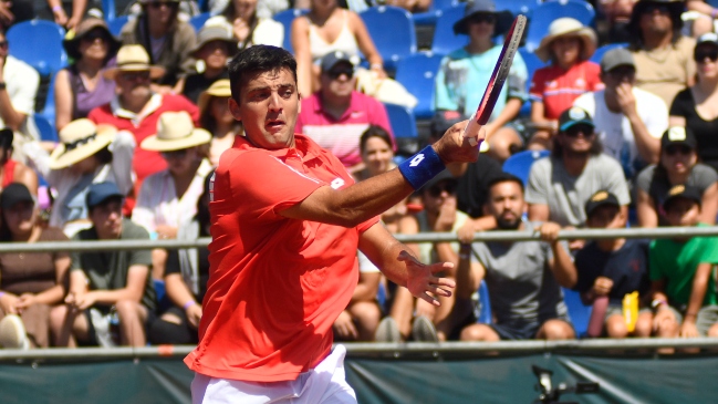 Tomás Barrios debutó con un triunfo en el Challenger de Viña del Mar