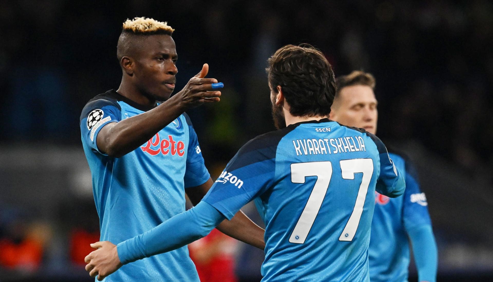 ¡Histórico! Napoli liquidó a Eintracht Frankfurt y pasó por primera vez a cuartos en la Champions