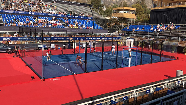 Canal 13 transmitirá la final del Chile Open de Pádel