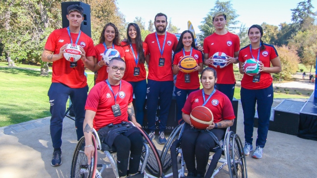 Santiago 2023 reveló balones oficiales para los deportes colectivos