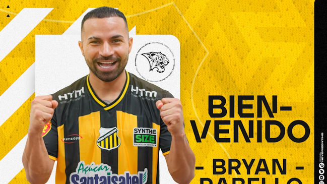 Bryan Rabello fue anunciado como nuevo refuerzo de club del ascenso brasileño