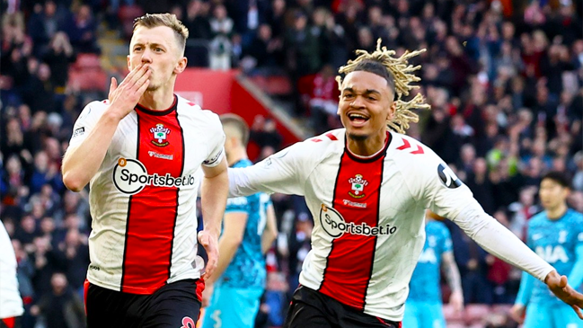 Totenhamm dejó escapar la victoria en una guerra de goles ante Southampton